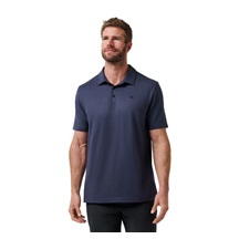 Travis Mathew Featherweight Performance Herren Poloshirt, total eclipse