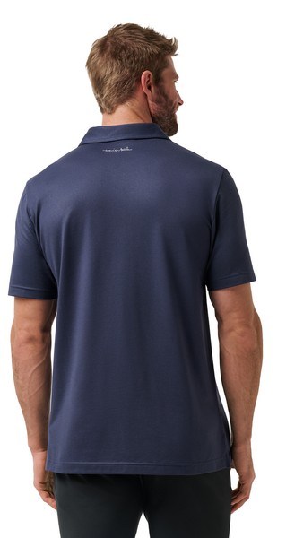 Travis Mathew Featherweight Performance Herren Poloshirt, total eclipse
