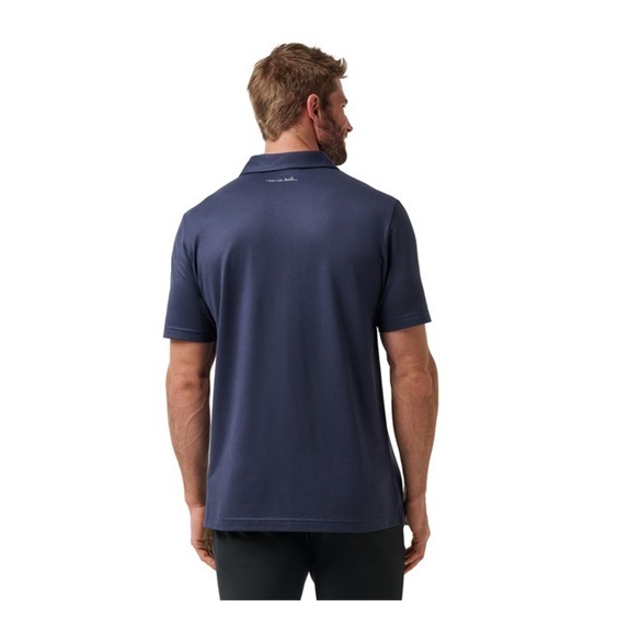 Travis Mathew Featherweight Performance Herren Poloshirt, total eclipse