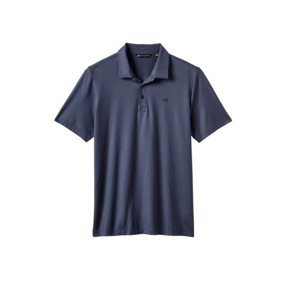 Travis Mathew Featherweight Performance Herren Poloshirt, total eclipse
