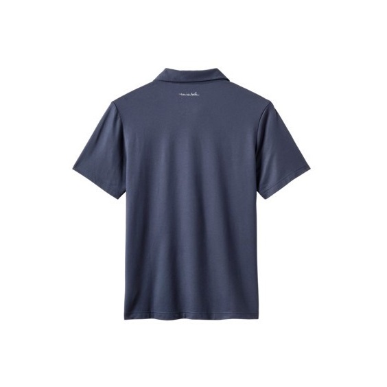 Travis Mathew Featherweight Performance Herren Poloshirt, total eclipse