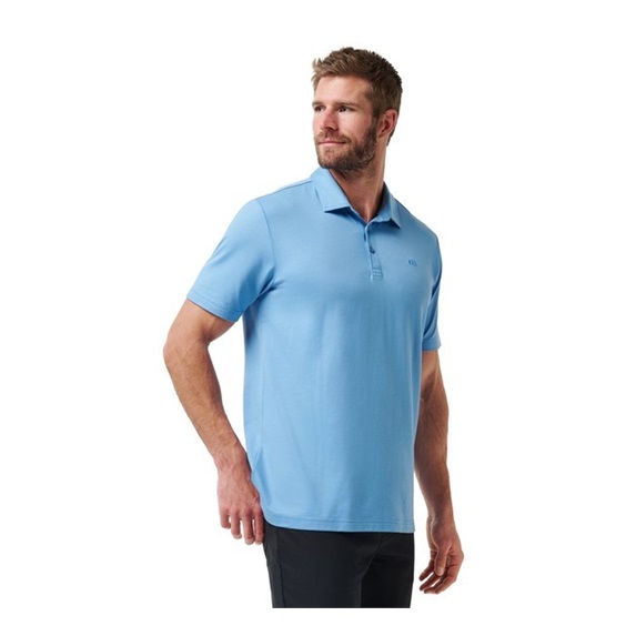 Travis Mathew Featherweight Performance Herren Poloshirt, pacific coast