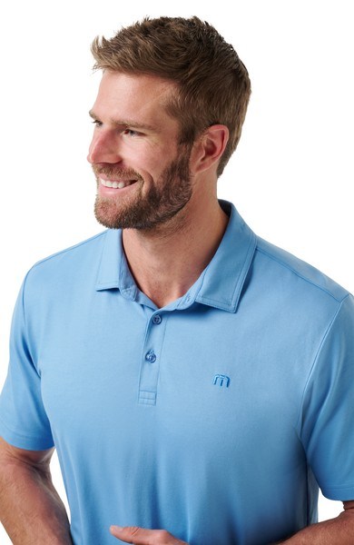 Travis Mathew Featherweight Performance Herren Poloshirt, pacific coast