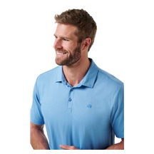 Travis Mathew Featherweight Performance Herren Poloshirt, pacific coast