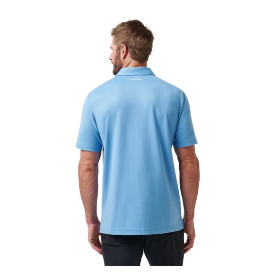 Travis Mathew Featherweight Performance Herren Poloshirt, pacific coast