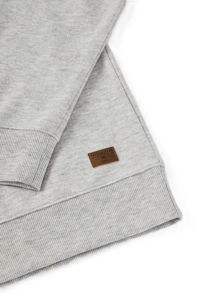 Travis Mathew Cloud 1/4 zip Herren Pullover, grau