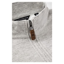Travis Mathew Cloud 1/4 zip Herren Pullover, grau