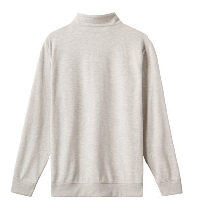 Travis Mathew Cloud 1/4 zip Herren Pullover, grau