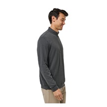 Travis Mathew Cloud 1/4 zip Herren Pullover, schwarz