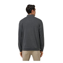 Travis Mathew Cloud 1/4 zip Herren Pullover, schwarz