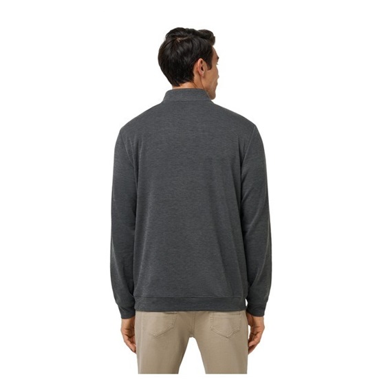 Travis Mathew Cloud 1/4 zip Herren Pullover, schwarz
