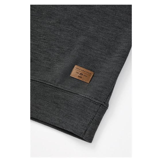 Travis Mathew Cloud 1/4 zip Herren Pullover, schwarz