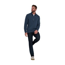Travis Mathew Cloud 1/4 zip Herren Pullover, dunkelblau