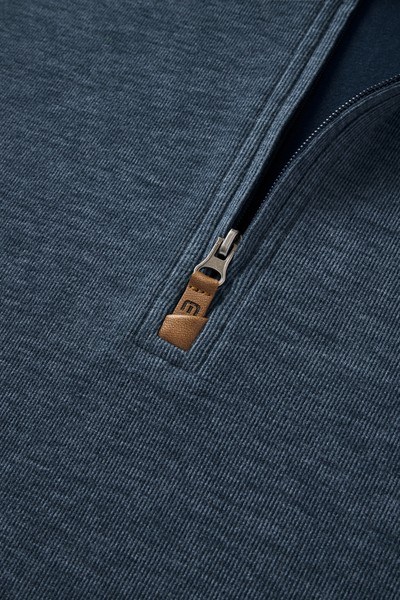 Travis Mathew Cloud 1/4 zip Herren Pullover, dunkelblau