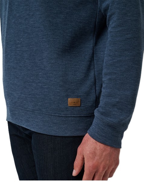 Travis Mathew Cloud 1/4 zip Herren Pullover, dunkelblau