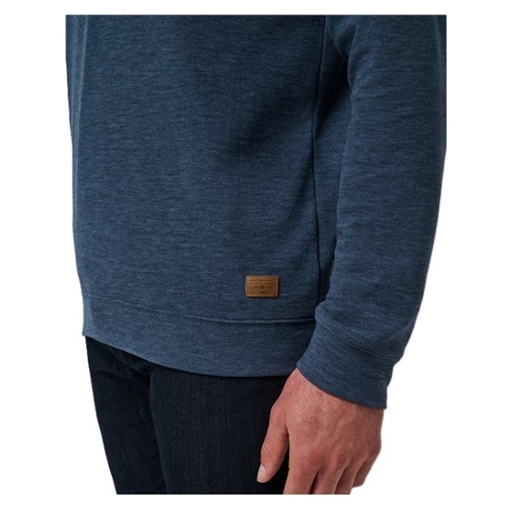 Travis Mathew Cloud 1/4 zip Herren Pullover, dunkelblau
