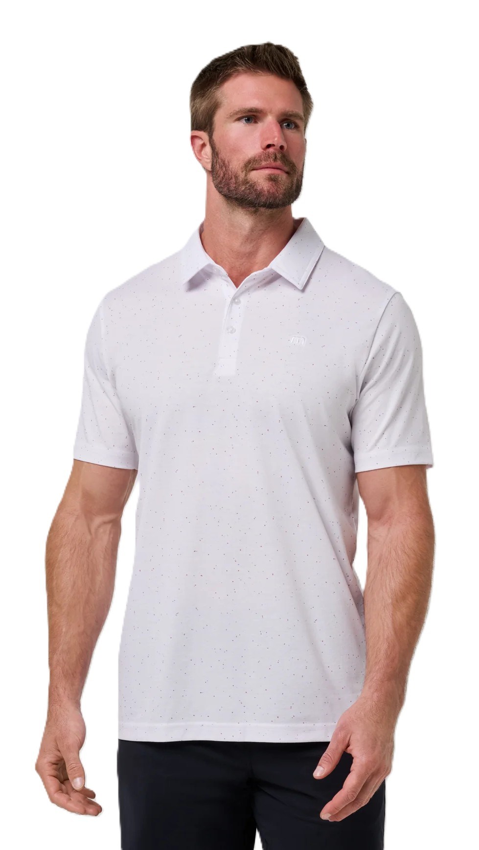 Travis Mathew Special Trip Herren Poloshirt, weiss