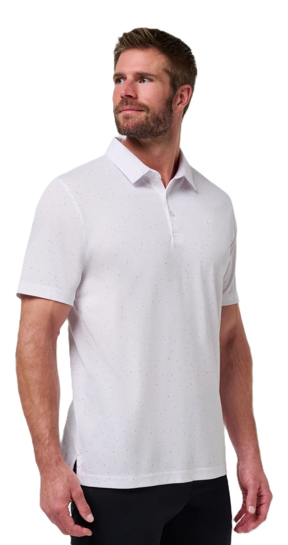 Travis Mathew Special Trip Herren Poloshirt, weiss