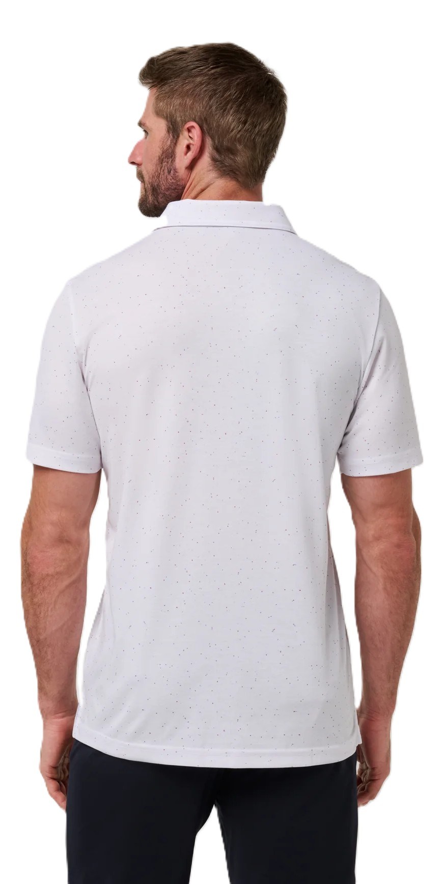 Travis Mathew Special Trip Herren Poloshirt, weiss