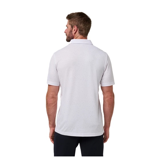 Travis Mathew Special Trip Herren Poloshirt, weiss