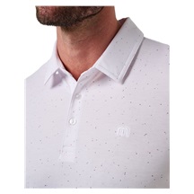 Travis Mathew Special Trip Herren Poloshirt, weiss
