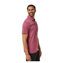 Travis Mathew Bungee Jump Herren Poloshirt, damson