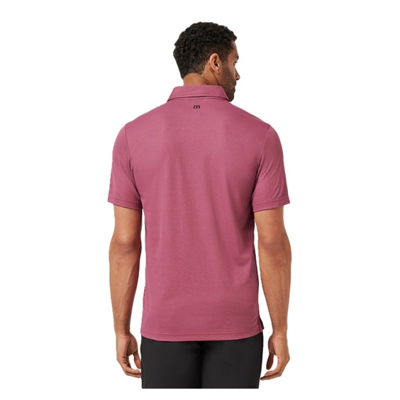 Travis Mathew Bungee Jump Herren Poloshirt, damson