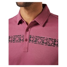 Travis Mathew Bungee Jump Herren Poloshirt, damson