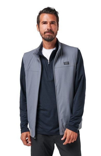 Travis Mathew Wanderlust Herren Weste, quiet shade