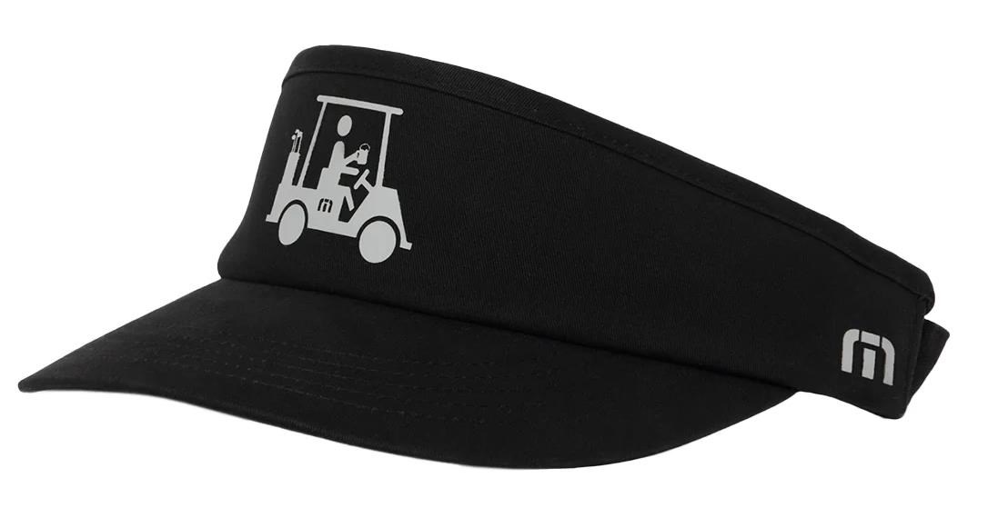 Travis Mathew Mapes Herren Visor, schwarz