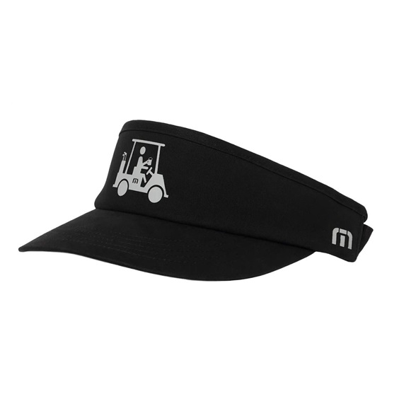 Travis Mathew Mapes Herren Visor, schwarz