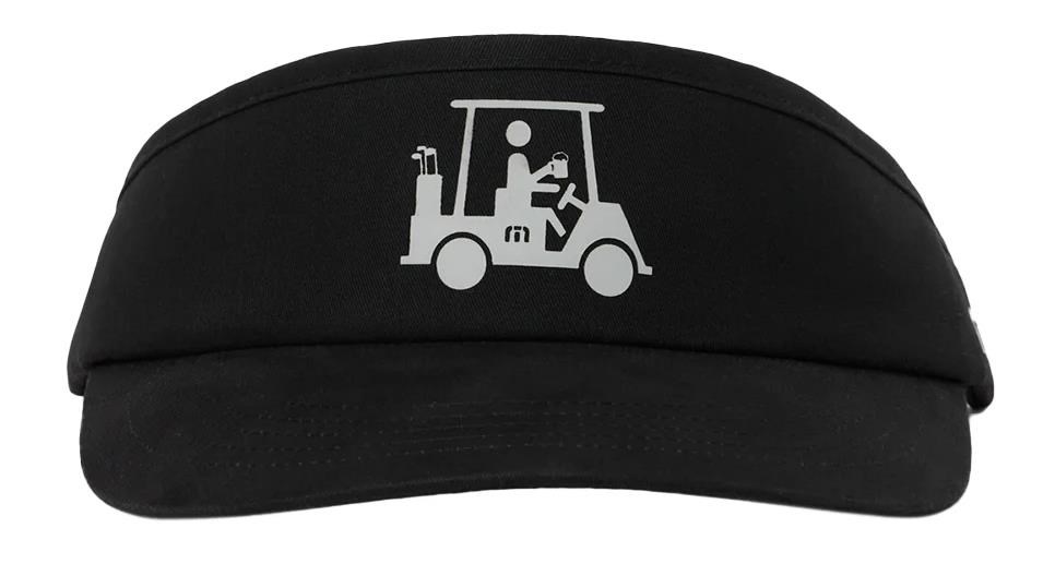 Travis Mathew Mapes Herren Visor, schwarz