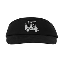 Travis Mathew Mapes Herren Visor, schwarz