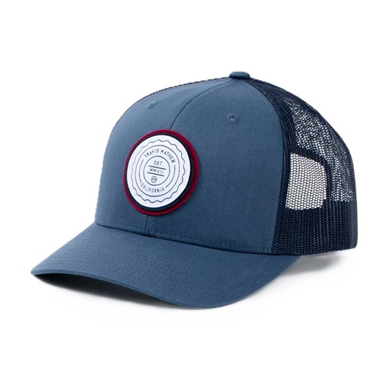 Travis Mathew The Patch Floral Junior Golf Cap, dunkelblau