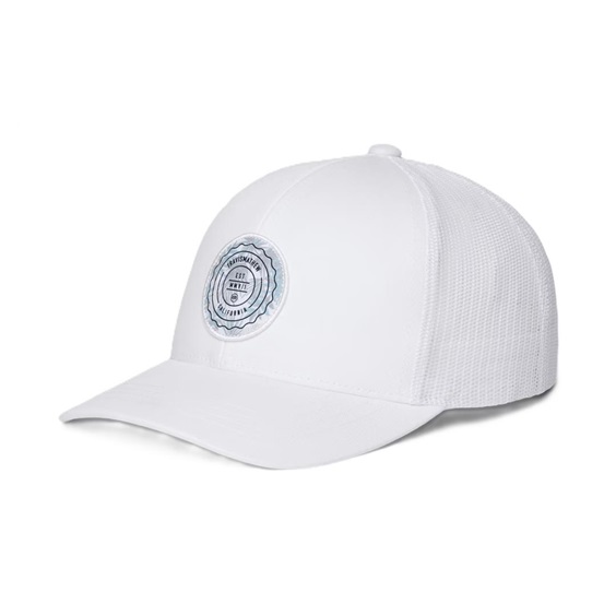 Travis Mathew The Patch Floral Junior Golf Cap, weiss