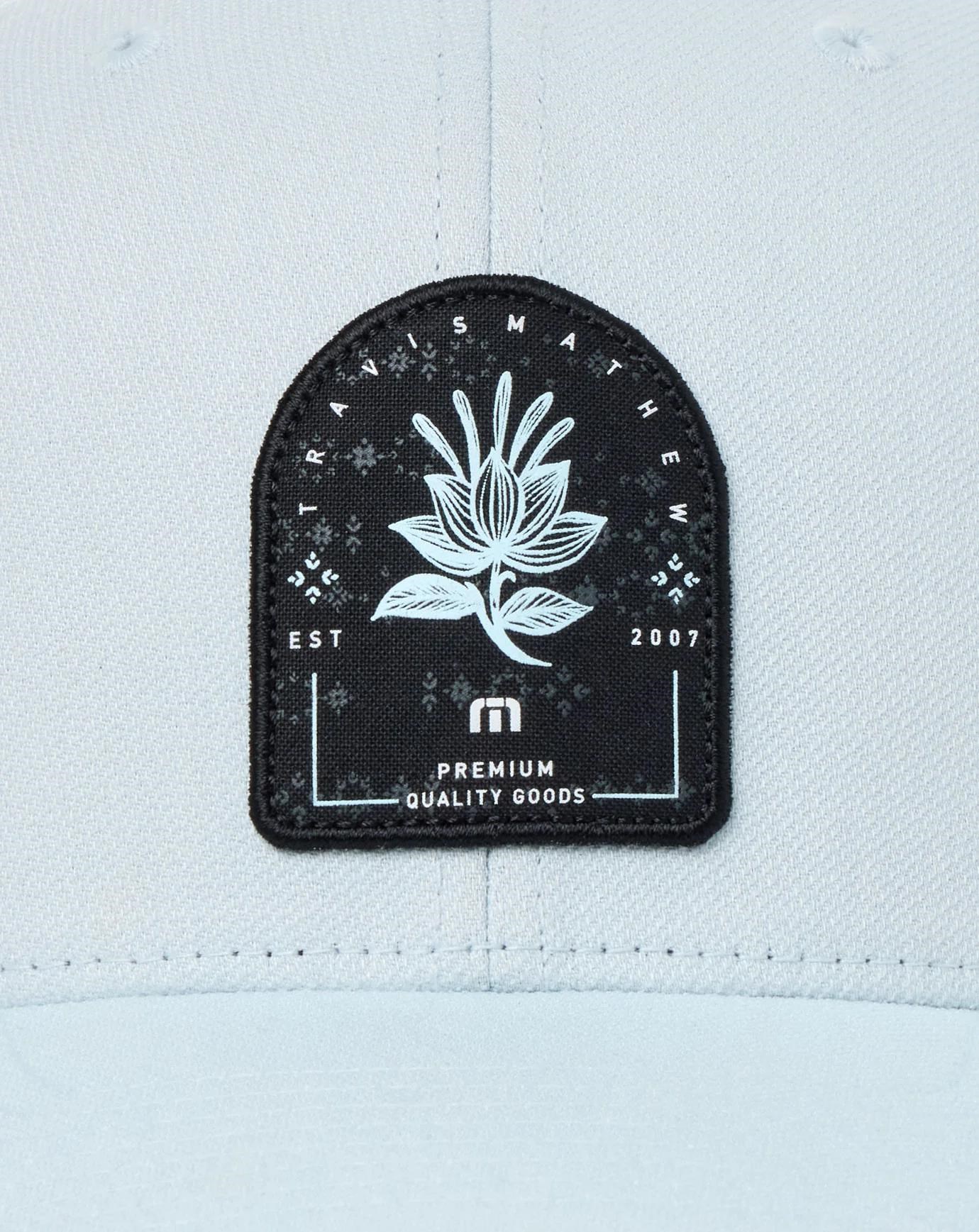 Travis Mathew Frequent Lodger Snapback Cap, azzurro