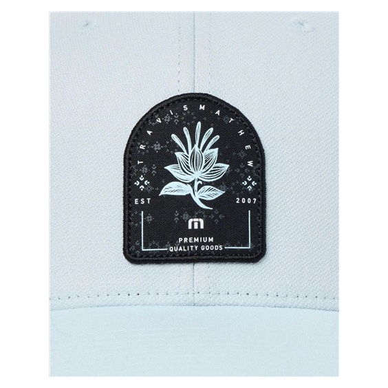 Travis Mathew Frequent Lodger Snapback Cap, azzurro