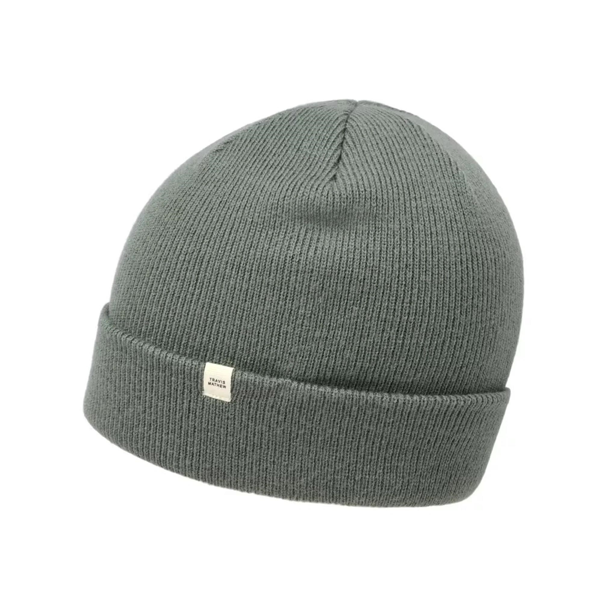 Travis Mathew Cloud Beanie Herren Wintermütze, dark olive