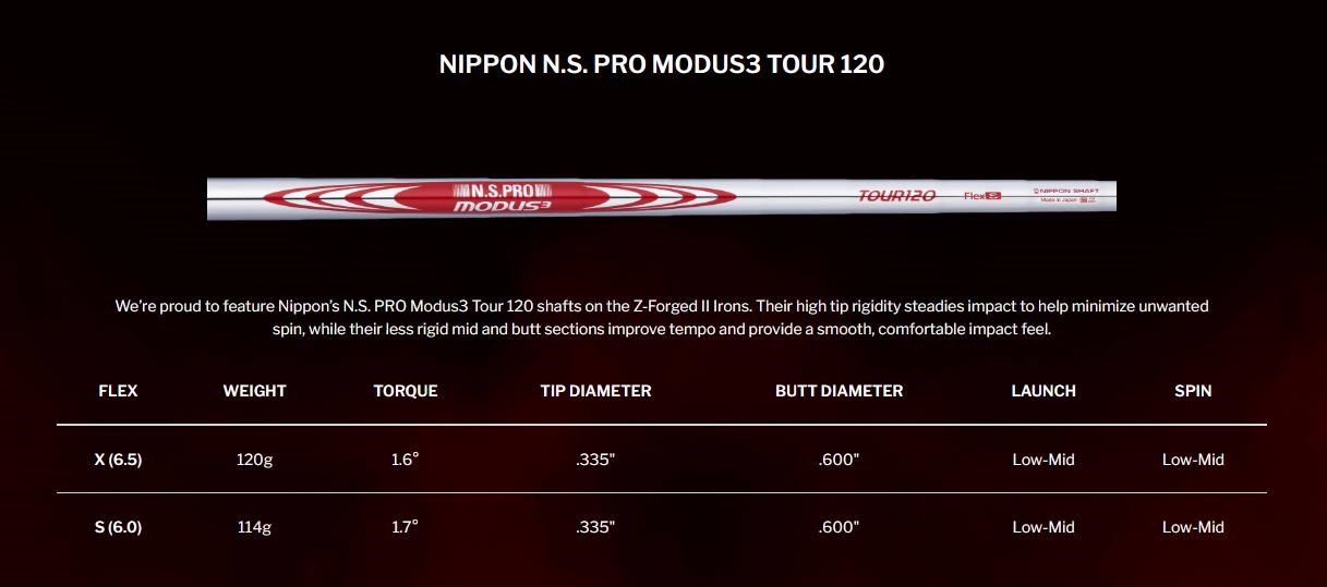 Srixon Z-Forged II Herren Eisen, Stahl