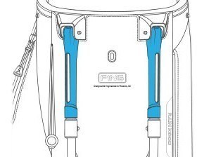 Ping Hoofer 231 Standbag, national graffiti