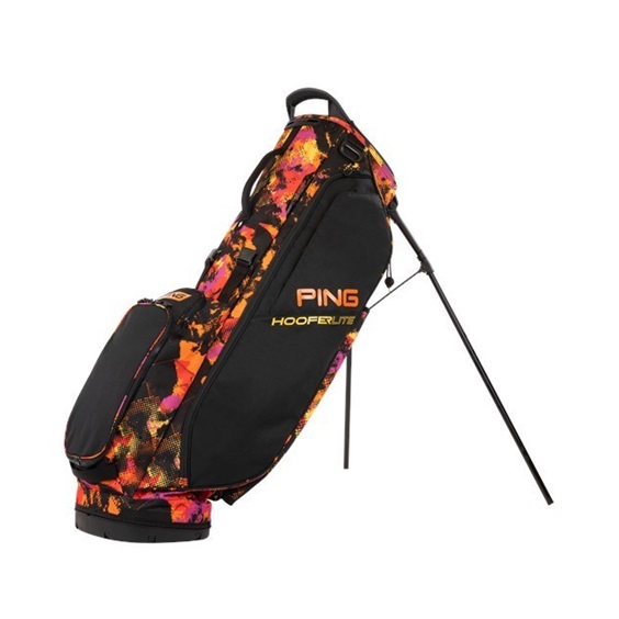 Ping Hoofer Lite stand bag, valley graffiti double strap