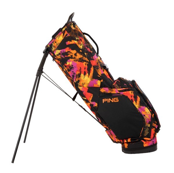 Ping Hoofer Lite stand bag, valley graffiti double strap
