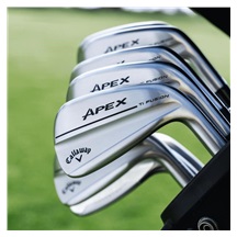 Callaway Apex Ti Fusion Plated Herren Eisen, Graphit