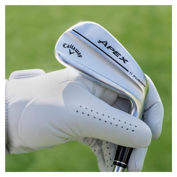 Callaway Apex Ti Fusion Plated Herren Eisen, Graphit