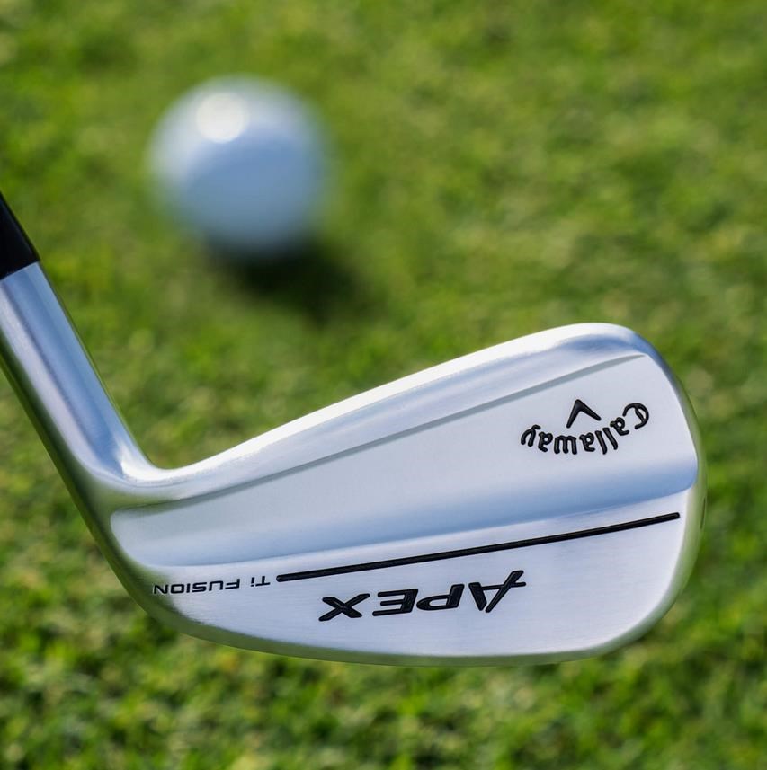 Callaway Apex Ti Fusion Plated Herren Eisen, Graphit