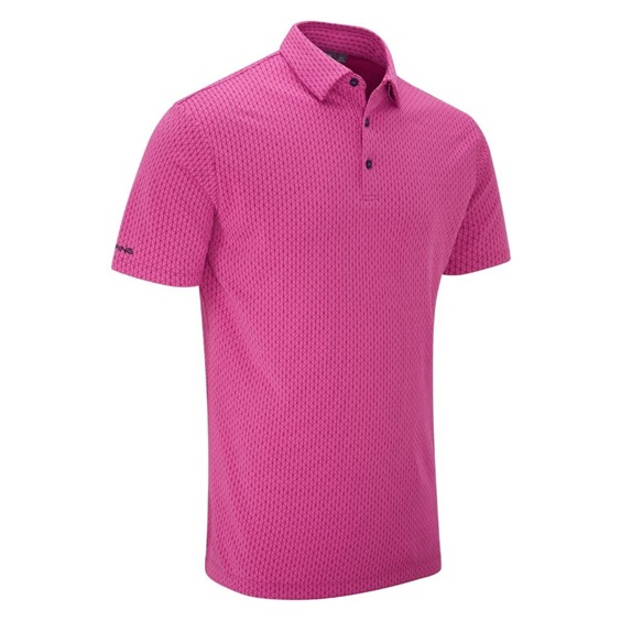 Ping Hershel Herren polo, rosa