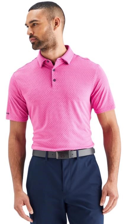 Ping Hershel Herren polo, rosa