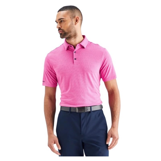 Ping Hershel Herren polo, rosa