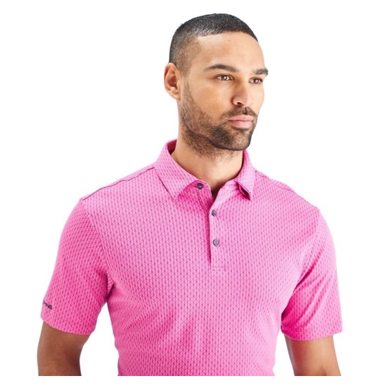 Ping Hershel Herren polo, rosa