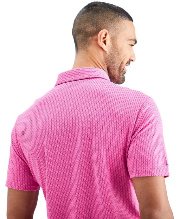 Ping Hershel Herren polo, rosa